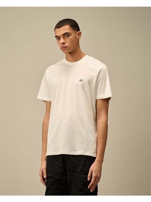 jersey logo patch t-shirt C.P. COMPANY | CMTS031A-005100W103